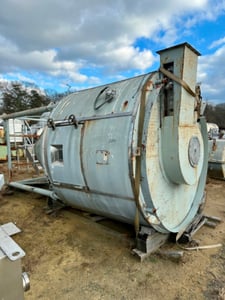 Niro, Stainless Steel Spray Dryer, 84" diameter x 6' straight side, 5' Cone Bottom, Spray Nozzle Design