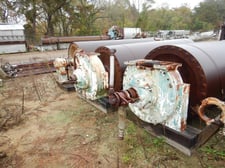 Beloit, Dryer Cans, Lot of 4, 48" diameter x 129" face, 75 psi @ 450 F