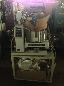 Buchi #R153, Rotavapor, w/Electrically Heated Water Bath