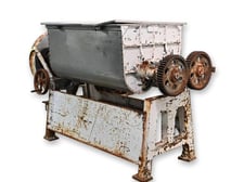 10 cu.ft. John E Smith & Sons, twin shaft paddle blender, Stainless, 10 HP, as is