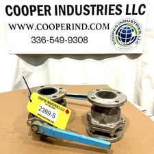 3" FNW Valve Co. #600-150, Stainless manual ball valves, CF8M body, 316 Stainless Steel ball/stem, lot of 2