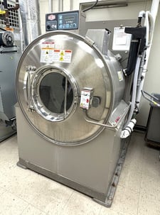 100 Lb. Milnor #36026V7J, Washer Extractor, Open Pocket, Hard Mount, 208-240 V., E-P Plus Microprocessor