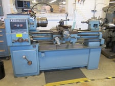 15" x 40" Sheldon #R-15, lathe, 2-1/4" bore, 1250 RPM, AcuRite digital read out, tailstock, Buck Adjust-Tru