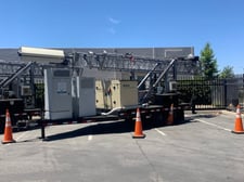 22 KW Kohler #20REOZK, Diesel Genset, w/ Portable Cell Tower, single phase, 120/240 Volts, 2014