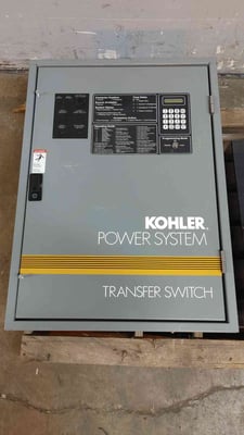 100 Amp. Kohler, GLS-566641-0100, automatic transfer switch, 4 wire, 480 Volts, Nema 1