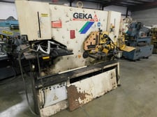 6 .5" x 6.5" x .5" Geka #110SD, ironworker, 2008