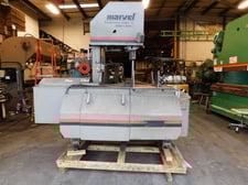 18" x 22" Marvel #8-Mark-III, vertical band saw, 18" round cutting capacity, 18" square cutting capacity, 2013