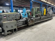 25" x 288" Monarch, engine lathe, 16" swing over cross slide, taper attachmentm hardways, 4 steady rests