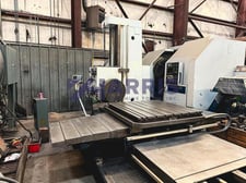 4" Tos #W100A, table type horizontal boring mill, power rotary table, 4-Axis digital read out, 24" built-in