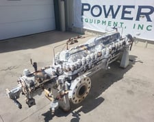 Sulzer Bingham #3x6x9C MSD horizontal multi-stage centrifugal pump, complete pump, counter clock wise rotation