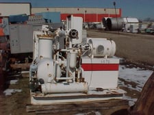 100 psi, Gardner Denver #EAQSNB, screw type air compressor, 125 HP
