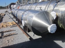 41" x 39' Praj Industries, Stainless Steel process vent scrubber, 2008