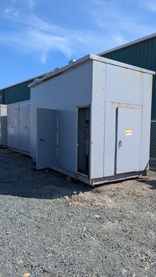 750 KVA 12470 Primary, 600 Secondary, Power Systems enclosed mini substations, 2014