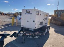 100 KW Caterpillar #XQ125KVA, mobile diesel generator set, 480 Volts, 3-phase, 3254 hours, EPA Tier 4F, 2019