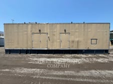 2500 KW Caterpillar #3516C, diesel generator set, 13800 Volts, 165 hours, 1800 RPM, sound attenuated
