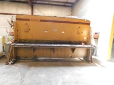 1/4" x 12' Standard #AS250-12, shear, 36" back gauge, blade gap adjust, 2005