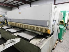 1/2" x 10' Adira #GHS-1330, hydraulic shear, 39" power back gauge, 4' squaring arm, blade gap adjust., 1998