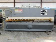 1/4" x 10' Atlantic #HDE10-1/4, sahear, 39" power back gauge, adj blade gap, adj rake angle