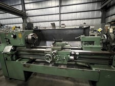 19" x 54" LeBlond, servo shift engine lathe, 12" 3-jaw chuck, 3" hole thru spindle, inch/metric, taper