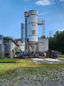 35000 cfm Mac Process #144MPH255, baghouse dust collector