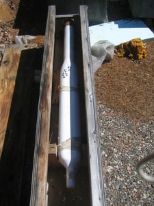 200 Gallon Glass Lined Beaver Tail Baffle