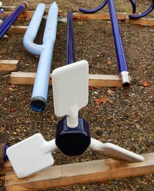 3-blade Retreat Curve Agitator For A 2,000 Gallon Glass Lined Reactor