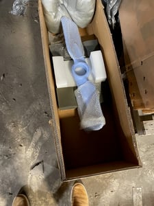 35" Pitch Blade Turbine Glass Blade