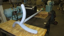 Reglassed 100 Gallon Dtw 3-blade Retreat Curve Agitator