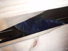 Reglassed Pfaudler 3-blade Retreat Curve Agitator