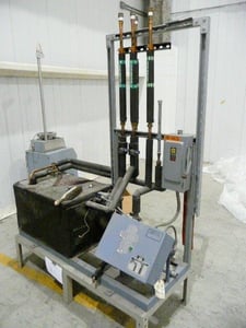 4.5 KW Capitol #CMW-HF-9020, 3-Zone Water Temperature Control Unit, w/(2) 4.5 kW Heater each Zone, (3) 1/2 HP