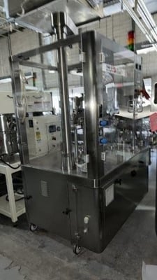 IMA #C960, Hot Air Plastic Tube Filling Machine, 2012