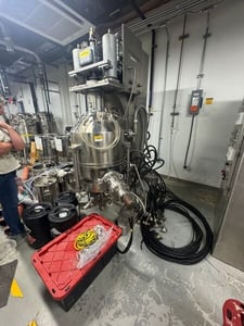 Delta Costruzioni Meccaniche, Filter Dryer, Hastelloy C22, 0.125 sq.m capacity, 60 psi/FV Shell, 90 psi