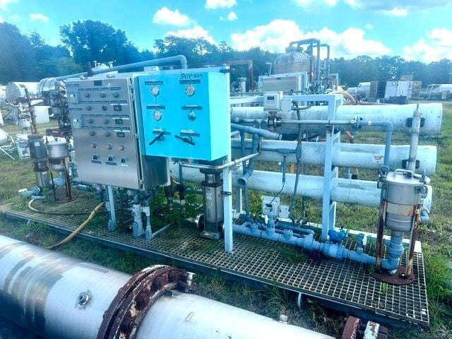 CSK, Ultrapure Water System, 30 GPM of ASTM Type I Water, 30" x 72" Tank, 30" x 72" Twin Water Softener, 5 HP