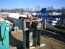 30 Hoesch #800-2273-D1-576 PP/D-20-D, Polypropylene Filter Press, (22) Plates, 13 cu.ft. Cake capacity, 225