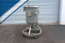 50 gallon DeDietrich, Glass Lined Tank, Vertical, 23" diameter x 28" straight side, 100 psi/FV @ 500&deg;F