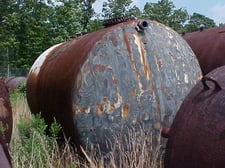 5000 gallon Pfaudler, Chemstor Glass Lined Tank, Vertical, 2711 Glass, 102" diameter x 126" straight length