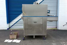 Wolftec/Schroder #N90/255, Brine Injector, 3" x 24" Needle/Pin Block, 24" width x 6' L Conveyor, 46" width x