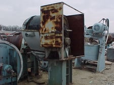 36" x 36" Patterson, Pebble Mill w/Jacketed Chamber, Porcelain Brick-Lined, 25 psi Jacket, 5 HP, 230 V