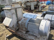 Carbon Steel Cutler-Hammer Mill, 16" x 18" Feed Opening, 75 HP, On Base