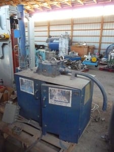 Mikro Pulverizer #ACM5, Pulverizer Mill, Stainless Steel, 10 HP Fan Blower, 1992