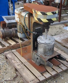 Szegvari #2362, Attritor Mill, Size 1-S, 3 HP Vari-Speed Drive