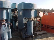 Netzsch #576.26RM, Wet Grinding/Fluid Energy Mill, Vertical Jacketed Chamber, 25 HP