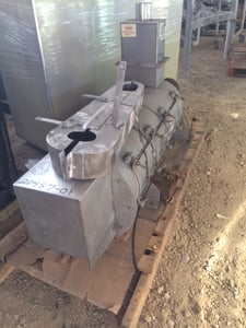 Strong Scott #1648, Turbulizer, Stainless Steel, 16" diameter x 4' L Chamber, Missing Motor