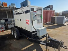 56 KW Multiquip #DCA70SSIU4F, diesel generator set, 480 Volts, 3-phase, 1800 RPM, Isuzu BR-4JJ1X engine, EPA