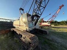 Sumitomo #LS-118RH5, lattice boom crawler crane, 50 ton, 4195 hours