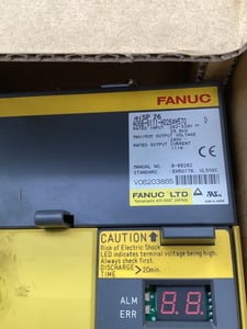 Fanuc #A06B-6111-H026#H570, spindle amplifier module SPM-26I