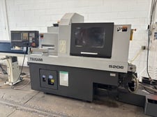 Tsugami #S206, CNC swiss lathe, .75" capacity, Fanuc 31iTB, Edge Technologies barfeed, Mist Buster mist