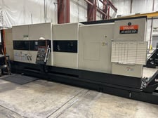 Mazak #Slant-Turn-Nexus-550II/3000, CNC lathe, Mazatrol Matrix with EIA, 40.9" swing, 126.7" centers, 24"