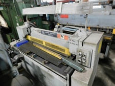 10 gauge x 5' Roper Whitney #10H5, shear, 36" front operated power back gauge