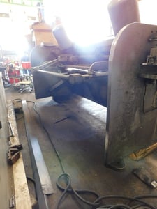 1/4" x 10' Cincinnati #1810, shear, 36" power back gauge